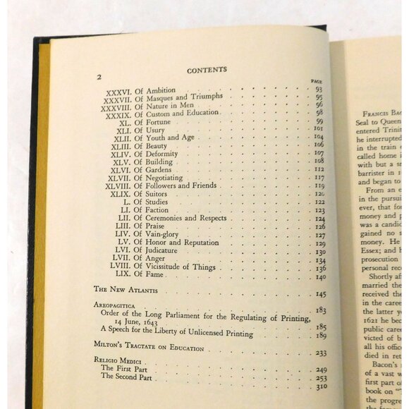 Harvard Classics Essays Civil and Moral Milton Browne Deluxe Edition Hardback - Picture 6 of 8